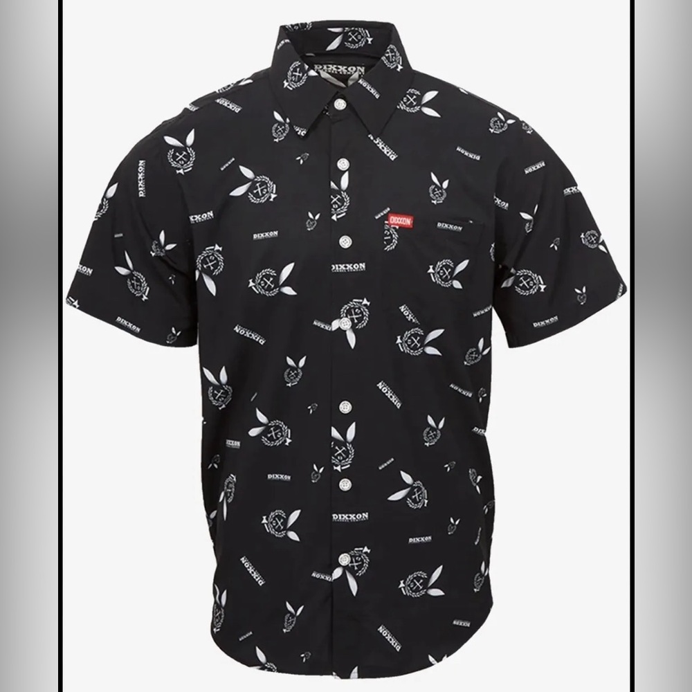 Dixxon Flannel Company Playboy button up, size large, never worn